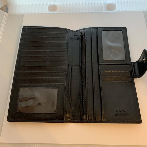 Black Leather Wallet - Picture 3 of 3